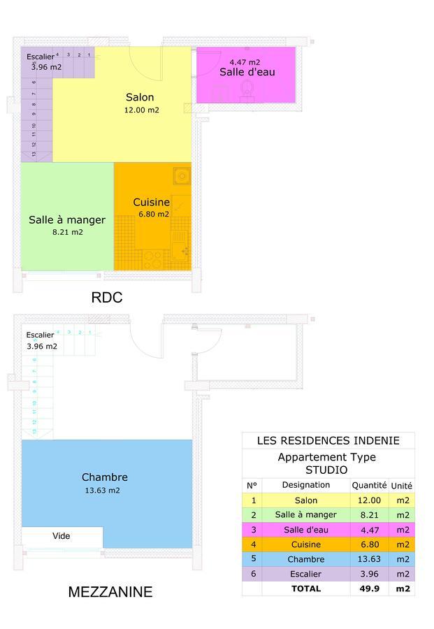 Residences Indenie Abidjan Buitenkant foto